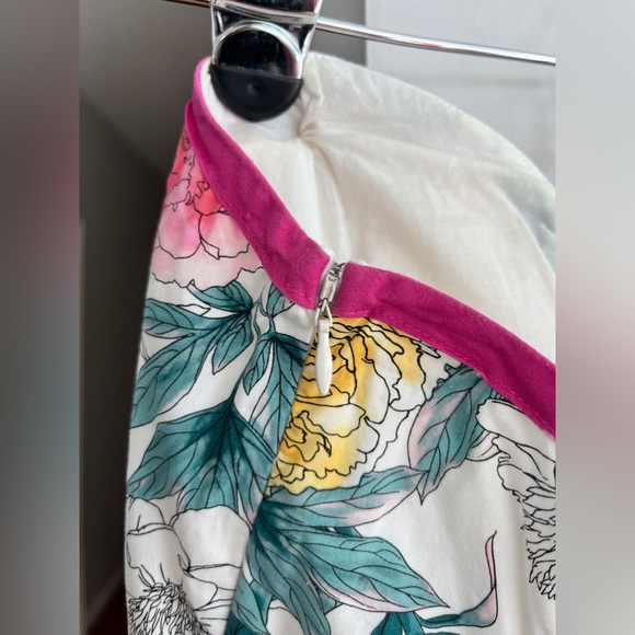 KANDY KISS Floral Print Strapless Fit And Flare Mini Dress - Picture 4 of 5